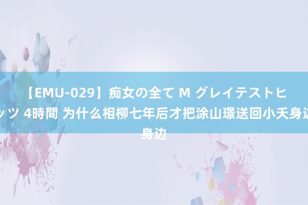 【EMU-029】痴女の全て M グレイテストヒッツ 4時間 为什么相柳七年后才把涂山璟送回小夭身边