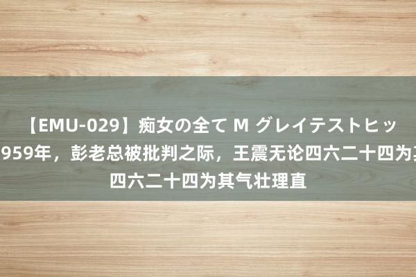 【EMU-029】痴女の全て M グレイテストヒッツ 4時間 1959年，彭老总被批判之际，王震无论四六二十四为其气壮理直