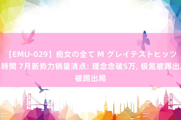 【EMU-029】痴女の全て M グレイテストヒッツ 4時間 7月新势力销量清点: 理念念破5万, 极氪被踢出局