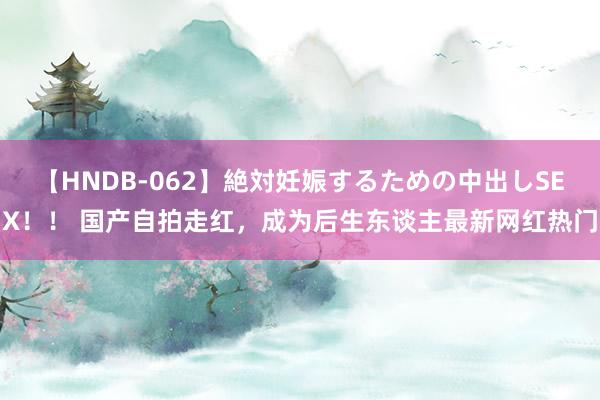 【HNDB-062】絶対妊娠するための中出しSEX！！ 国产自拍走红，成为后生东谈主最新网红热门